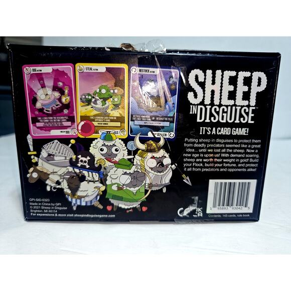 Sheep in Disguise Card Game ALL Cards And Materials - Picture 4 of 5